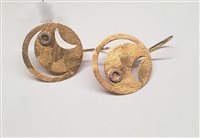Pendientes Soprana Gioielleria Mujer in Oro amarillo Diamante OG  A8029 MEZZE LUNE LIZA - ZALI - OG  A8029 MEZZE LUNE LIZA - ZALI